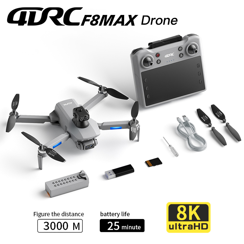 Jjrc Drone X12 - Dron F8 MAX GPS profesional con