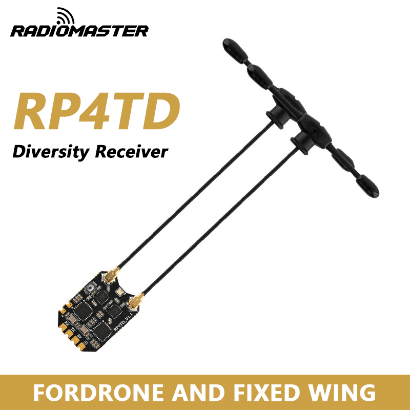 Drone Power Distribution Board - Receptor RadioMaster RP4TD ExpressLRS 2.4GHz con