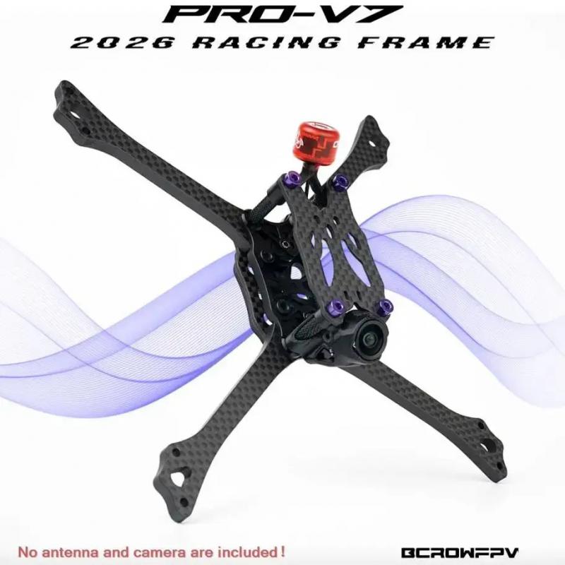 BCROWFPV PRO-V7 - Marco de Dro - Drone Battery Strap reseña y precio