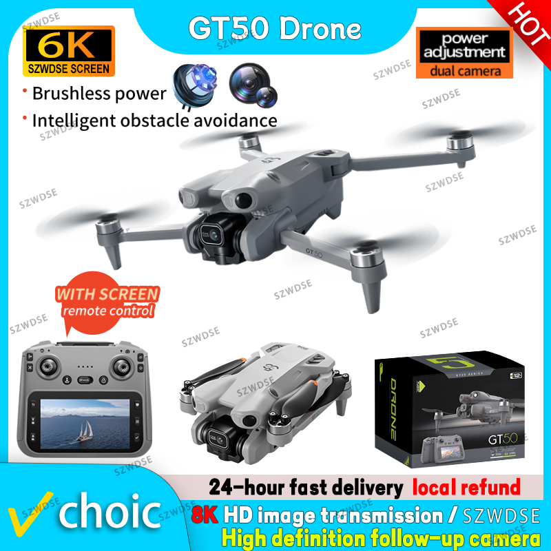 Nuevo Dron RC GT50 PRO Mini 5  - Jjrc Drone X12 reseña y precio