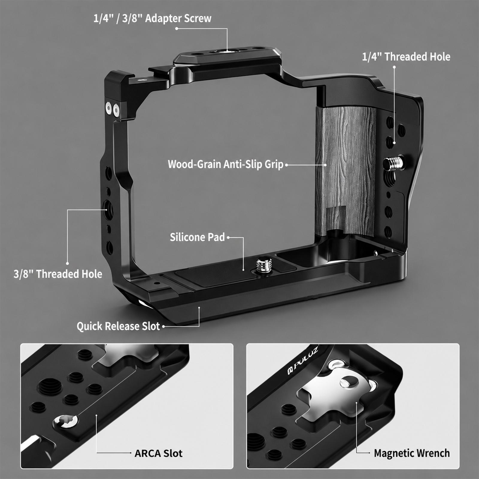 PULUZ: estructura de montaje d - Canon Camera Eos R50 reseña y precio