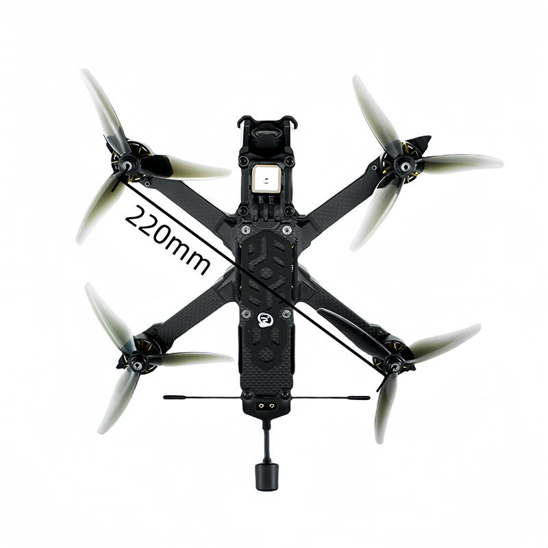 SQFPV Heison 5X Freestyle Cine - Drone Gps Mount reseña y precio