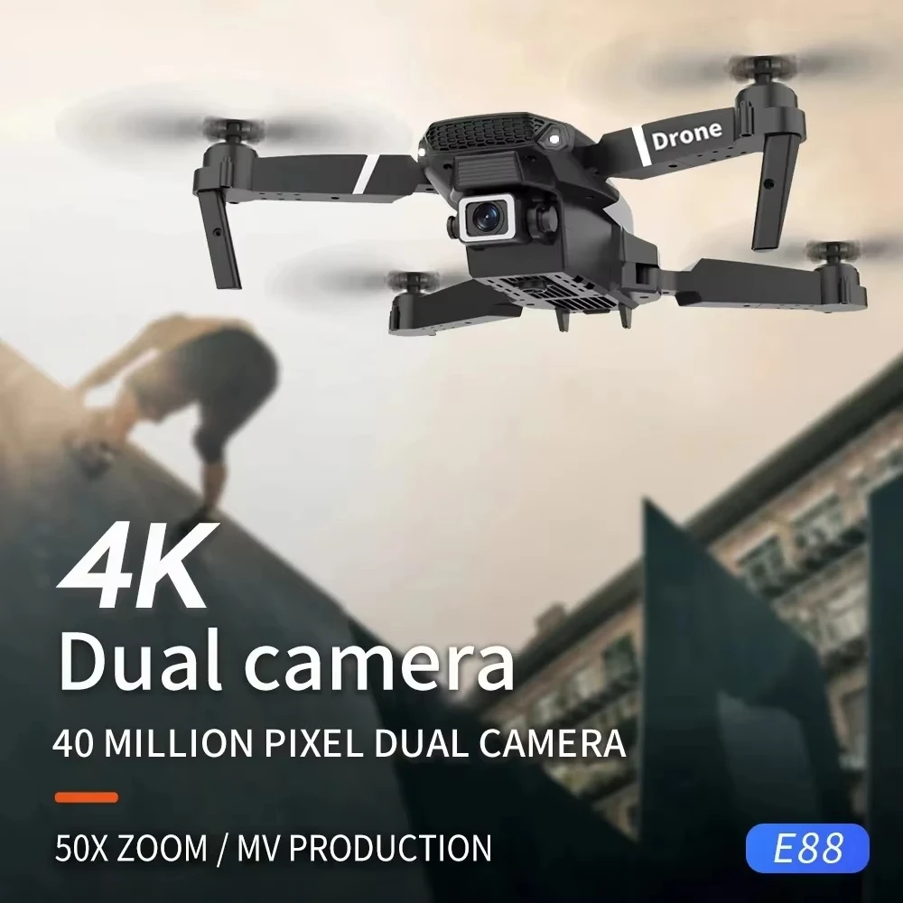 E88PRO Drone 8K 5G profesional - Jjrc Drone X12 reseña y precio